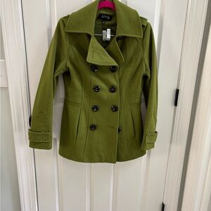 Apt. 9 Women's Green Pea Coat